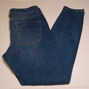 ASOS Dark Wash Mid Rise Skinny Denim Jeans. Size UK W30/L32 (US14)